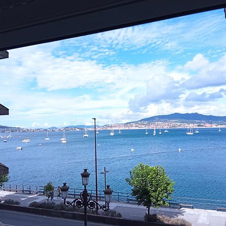 Estudio con vistas al mar en Baiona Habitación foto