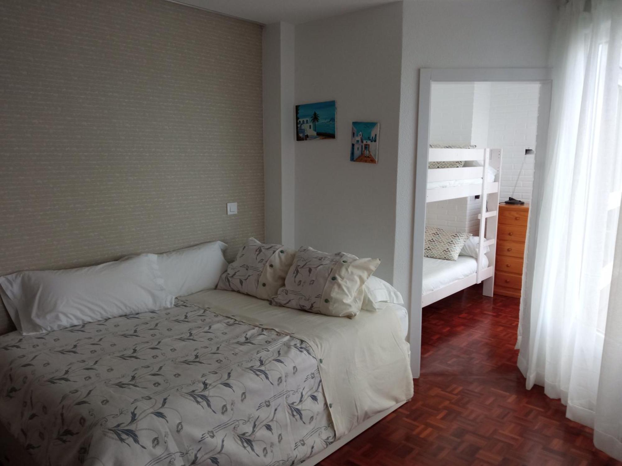 Estudio con vistas al mar en Baiona Habitación foto